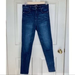 Abercrombie & Fitch High Rise Super Skinny Jeans